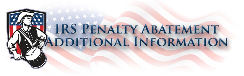 IRS Penalty Abatement